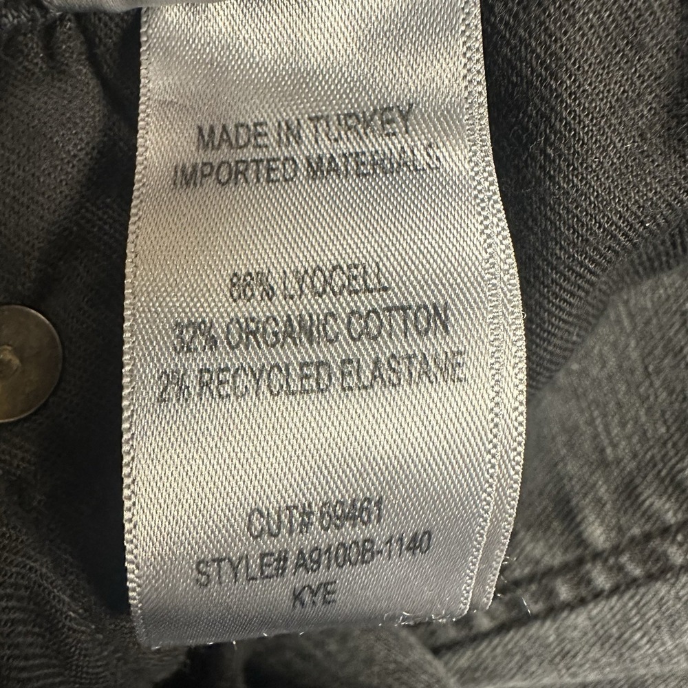 Agolde Women's Kye Black jeans Size 32 Organic cotton Modern Luxury Denim - Picture 14 of 15